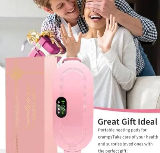 Portable Cordless Heating Pad With Adjustable Strap thumbnail 2