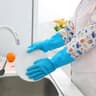 Kitchen Hand Gloves 1Pair (Multicolor)