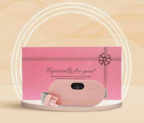 Portable Cordless Heating Pad With Adjustable Strap