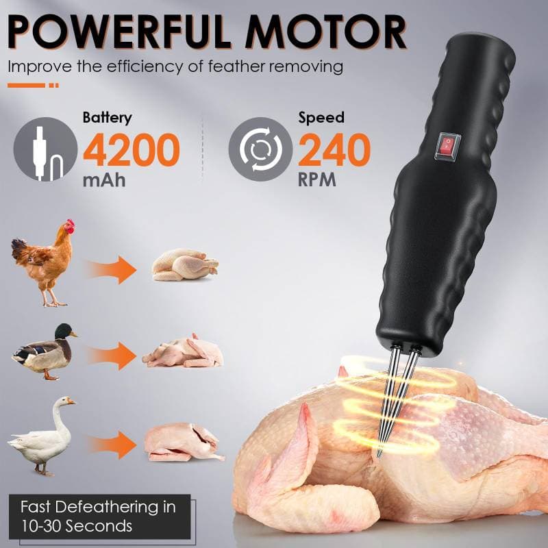 Electric Poultry Hair Puller – হাঁস ও মুরগির লোম পরিষ্কার করুন সহজে ও দ্রুত।